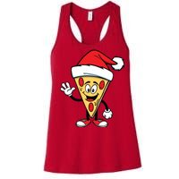 Pizza Santa Women's Racerback Tank