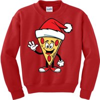 Pizza Santa Kids Sweatshirt