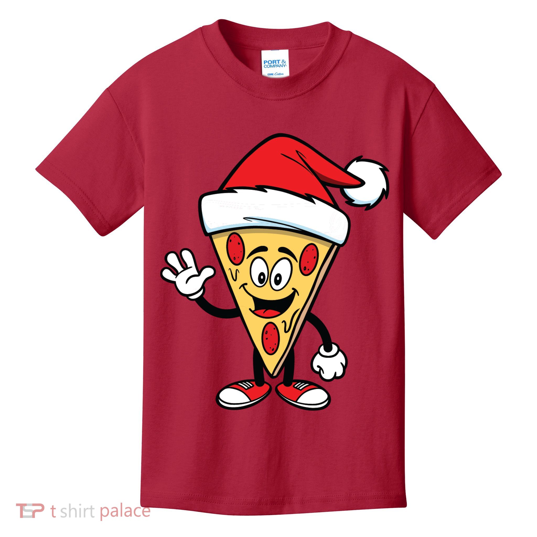 Pizza Santa Kids T-Shirt