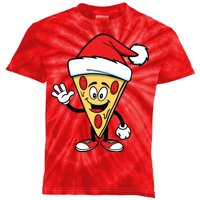 Pizza Santa Kids Tie-Dye T-Shirt