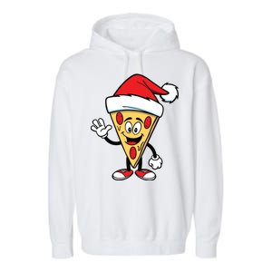 Pizza Santa Garment-Dyed Fleece Hoodie