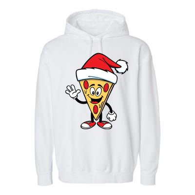 Pizza Santa Garment-Dyed Fleece Hoodie