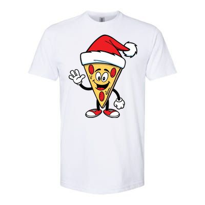 Pizza Santa Softstyle CVC T-Shirt