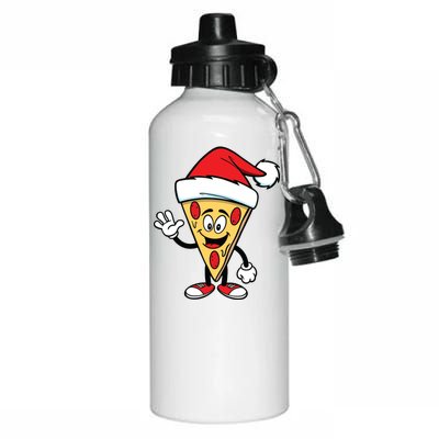 Pizza Santa Aluminum Water Bottle