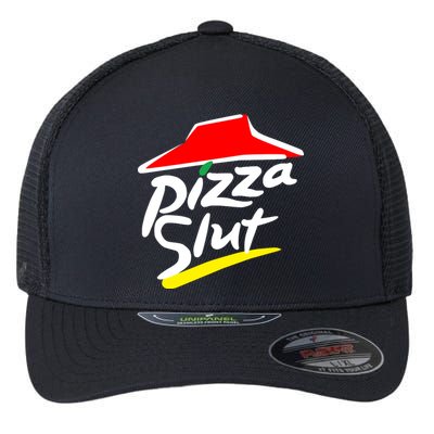 Pizza Slut Flexfit Unipanel Trucker Cap