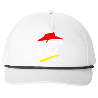 Pizza Slut Snapback Five-Panel Rope Hat