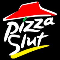 Pizza Slut Zip Tote Bag