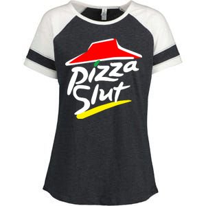 Pizza Slut Enza Ladies Jersey Colorblock Tee