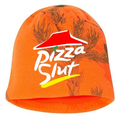 Pizza Slut Kati - Camo Knit Beanie