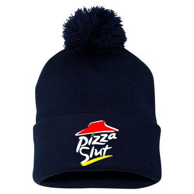 Pizza Slut Pom Pom 12in Knit Beanie