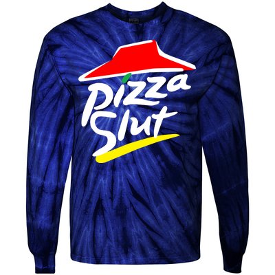 Pizza Slut Tie-Dye Long Sleeve Shirt