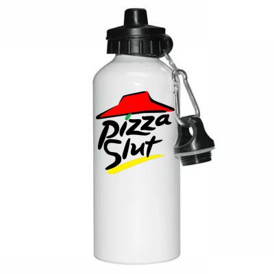 Pizza Slut Aluminum Water Bottle