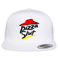 Pizza Slut Flat Bill Trucker Hat