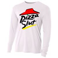 Pizza Slut Cooling Performance Long Sleeve Crew