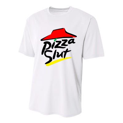 Pizza Slut Youth Performance Sprint T-Shirt