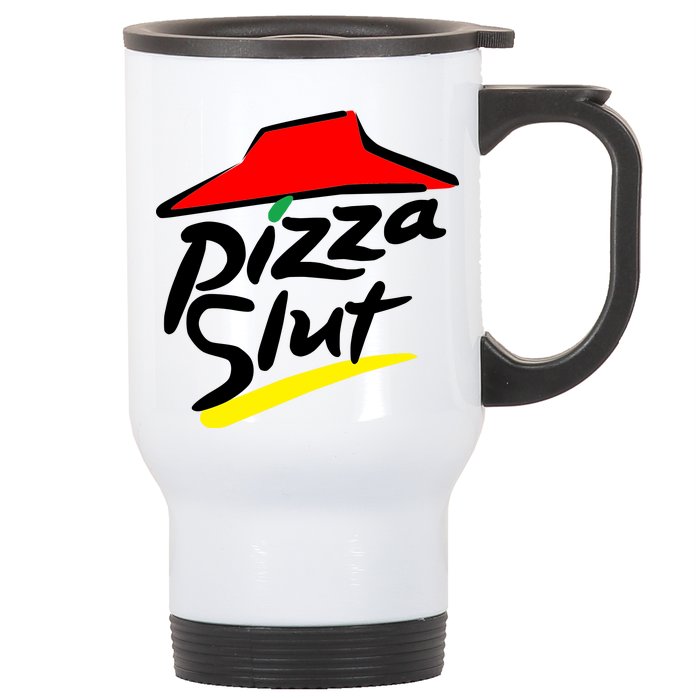 Pizza Slut Stainless Steel Travel Mug