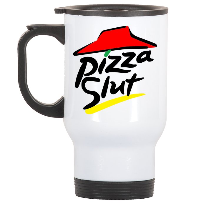 Pizza Slut Stainless Steel Travel Mug