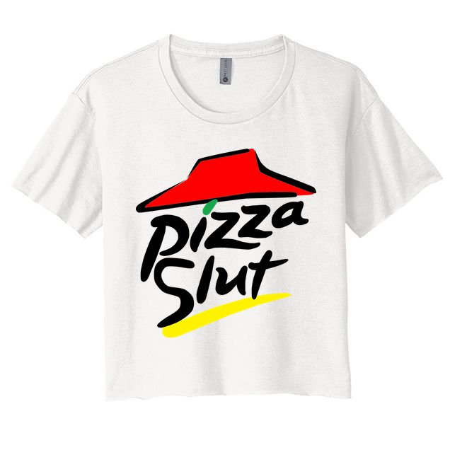 Pizza Slut Crop Top