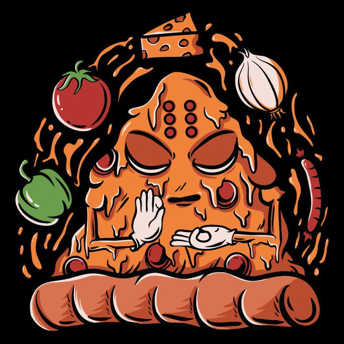 Pizza Warrior Backpack