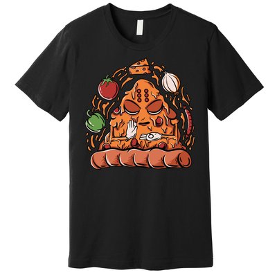 Pizza Warrior Premium T-Shirt