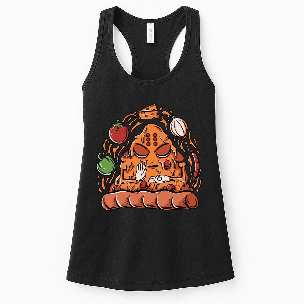 Pizza Warrior Womens Tank Top