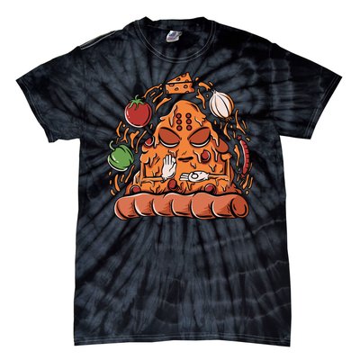 Pizza Warrior Tie-Dye T-Shirt