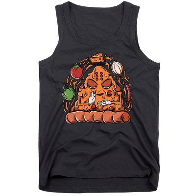 Pizza Warrior Tank Top