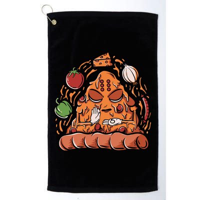 Pizza Warrior Golf Towel