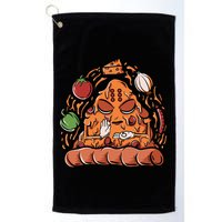 Pizza Warrior Golf Towel