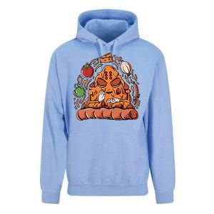 Pizza Warrior Unisex Surf Hoodie