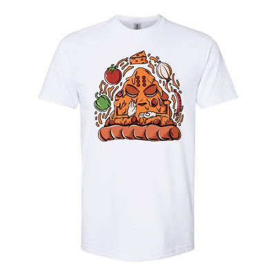 Pizza Warrior Softstyle CVC T-Shirt