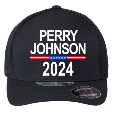 Perry Johnson 2024 Election Flexfit Unipanel Trucker Cap