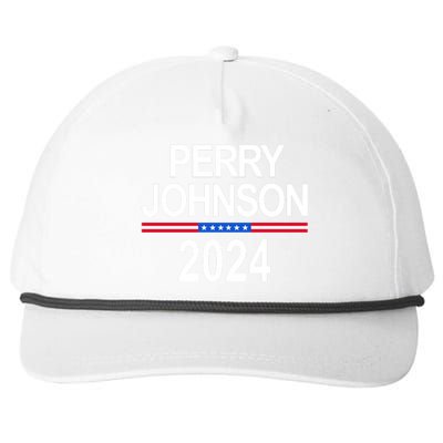 Perry Johnson 2024 Election Snapback Five-Panel Rope Hat