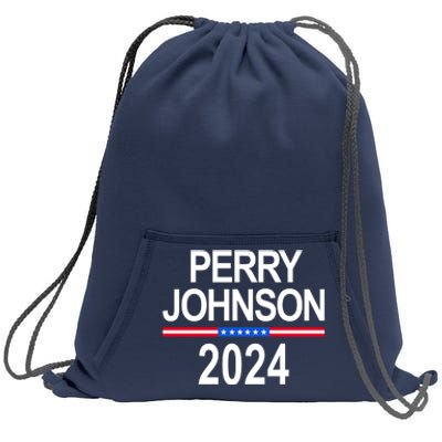 Perry Johnson 2024 Election Sweatshirt Cinch Pack Bag