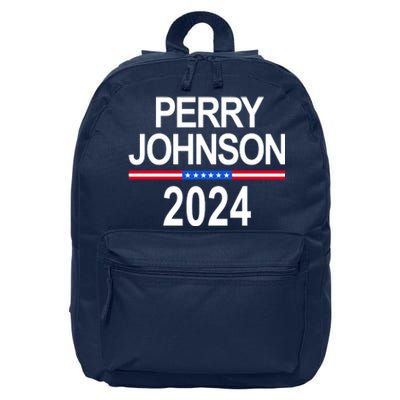 Perry Johnson 2024 Election 16 in Basic Backpack