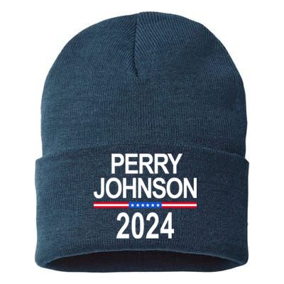 Perry Johnson 2024 Election Sustainable Knit Beanie