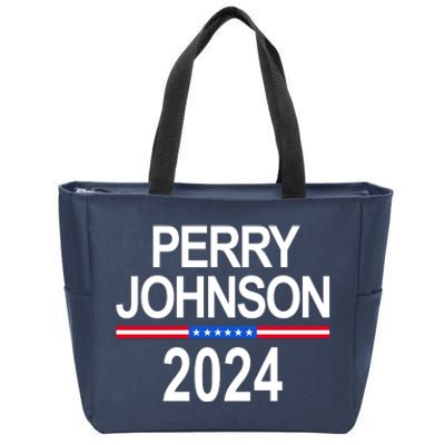 Perry Johnson 2024 Election Zip Tote Bag