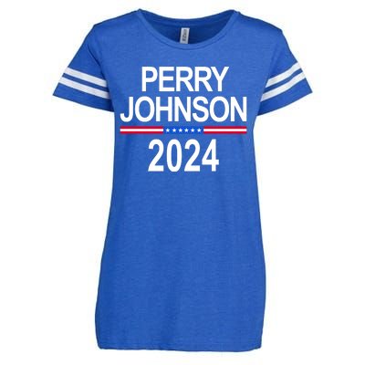 Perry Johnson 2024 Election Enza Ladies Jersey Football T-Shirt