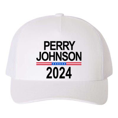 Perry Johnson 2024 Election Yupoong Adult 5-Panel Trucker Hat