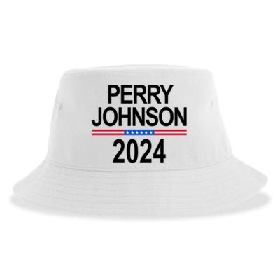 Perry Johnson 2024 Election Sustainable Bucket Hat