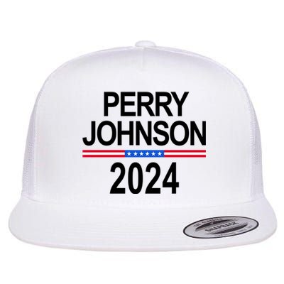 Perry Johnson 2024 Election Flat Bill Trucker Hat