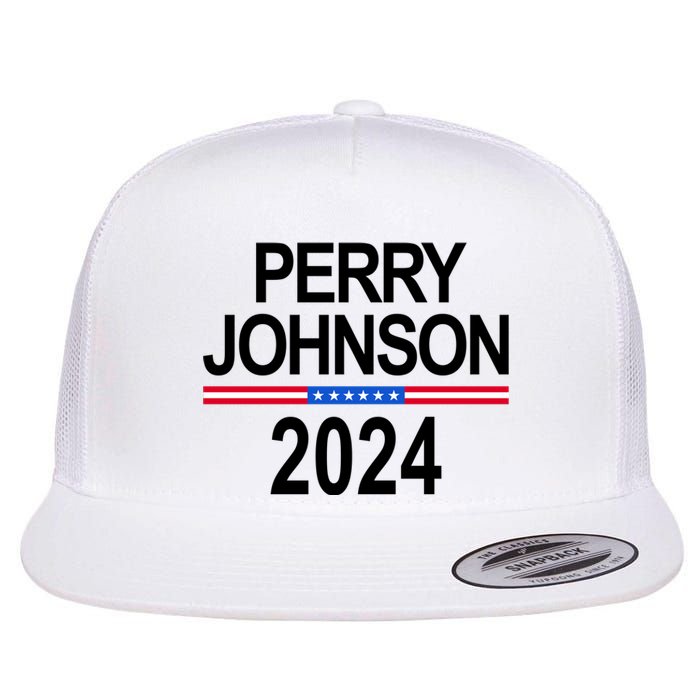 Perry Johnson 2024 Election Flat Bill Trucker Hat