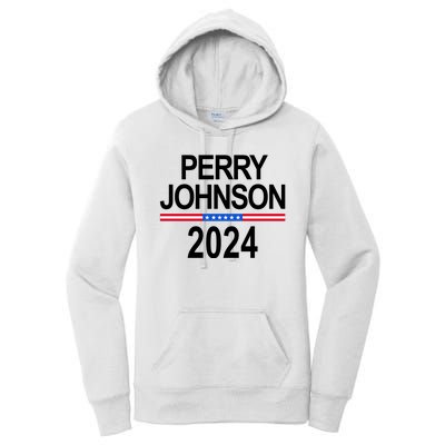 Perry Johnson 2024 Election Women's Pullover Hoodie