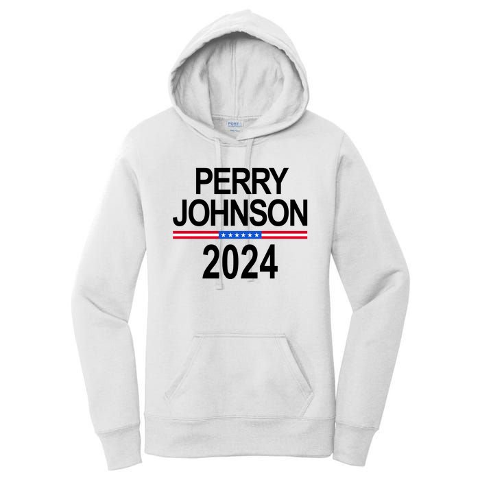 Perry Johnson 2024 Election Women's Pullover Hoodie