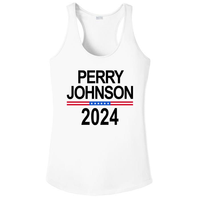 Perry Johnson 2024 Election Ladies PosiCharge Competitor Racerback Tank