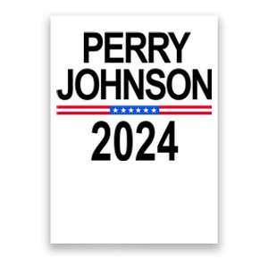 Perry Johnson 2024 Election Poster