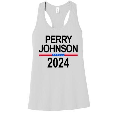 Perry Johnson 2024 Election Women's Racerback Tank