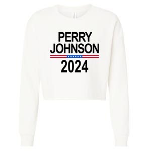 Perry Johnson 2024 Election Cropped Pullover Crew