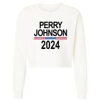 Perry Johnson 2024 Election Cropped Pullover Crew