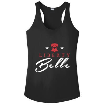 Patriotic July 4th Independence Day Liberty Belle Usa Party Gift Ladies PosiCharge Competitor Racerback Tank